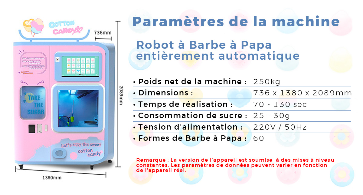 Robot  à Barbe à Papa